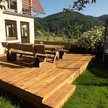 Urlaub Auf Dem Haenslehof Lägenhet Elzach Exteriör bild